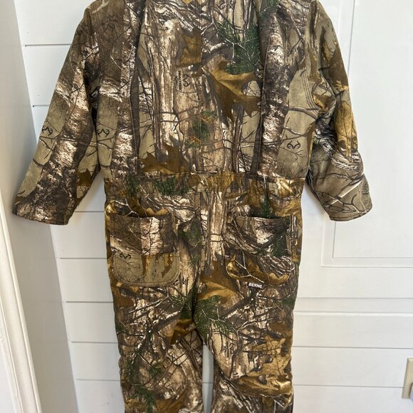Realtree Camo Softstone Insulated Coverall - Long Sleeve - Youth Small 10/12 - Picture 5 of 5